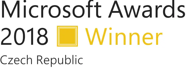 Microsoft Awards 2018 Winner logo