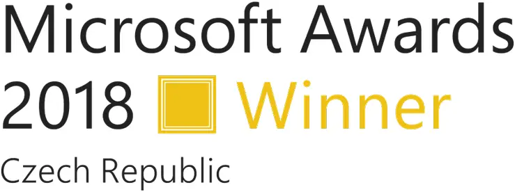 Microsoft Awards 2018 winner logo